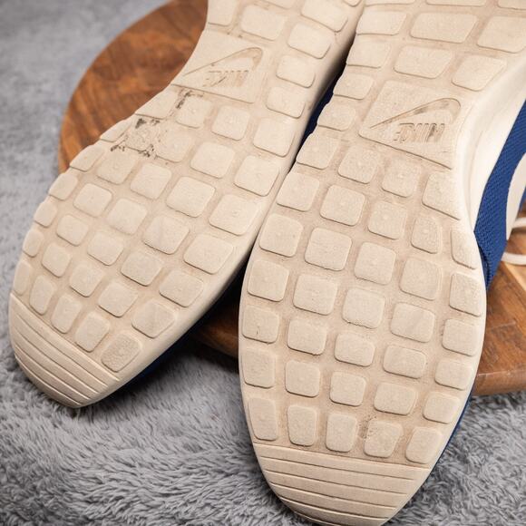 Nike Roshe One Women's Royal Blue Oatmeal Mesh Running Shoes 511882-404 Size 10 - Picture 9 of 10